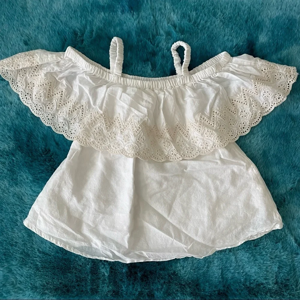 Old Navy Toddler Girl Cold Shoulder Top Size 12-18 Months